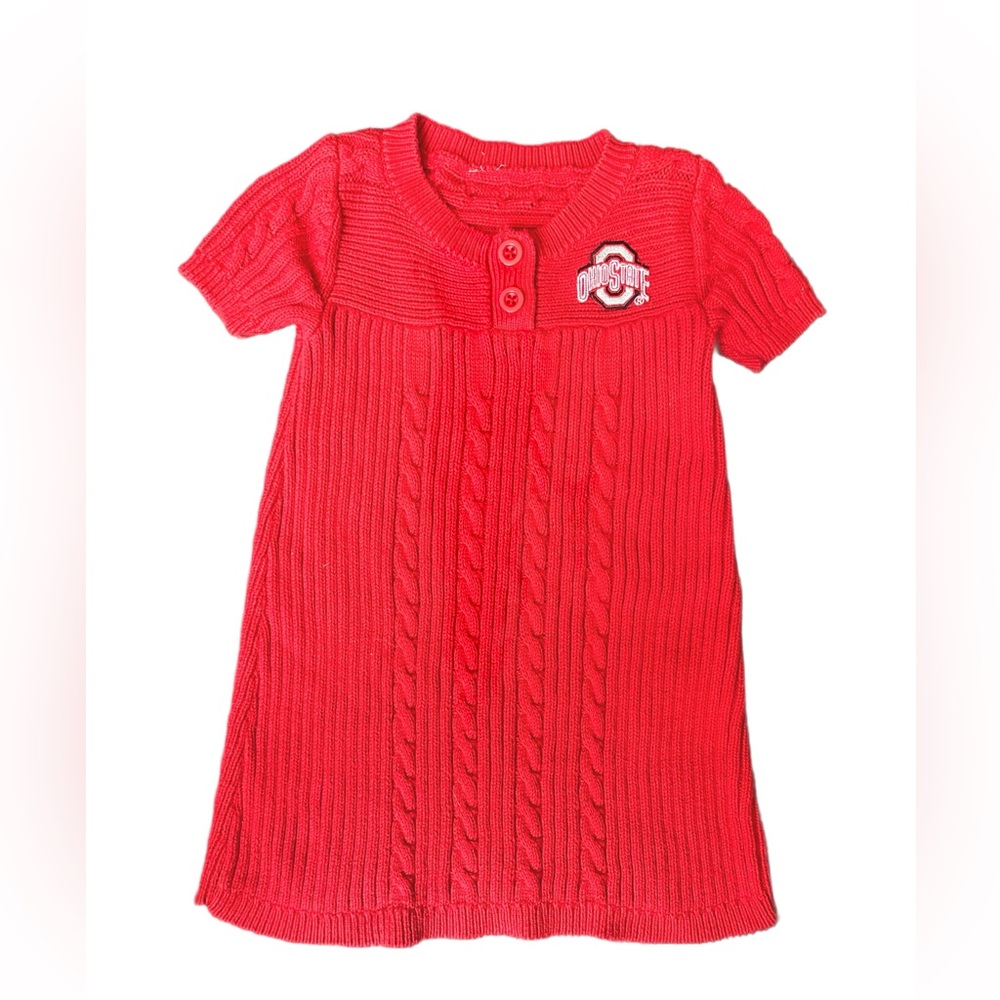 OSU toddler sweater dress